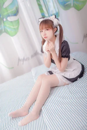 《私房猫耳女仆》｜二佐Nisa · 44张写真