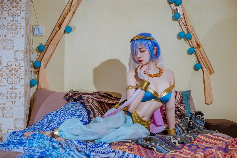 《蕾姆舞娘》｜二佐Nisa · 9张写真
