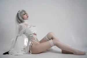 《2b同人花嫁》｜二佐Nisa · 26张写真