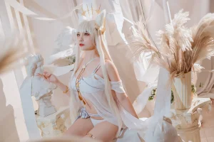 《2月铁粉福利 方舟白金泳装》｜二佐Nisa · 16张写真