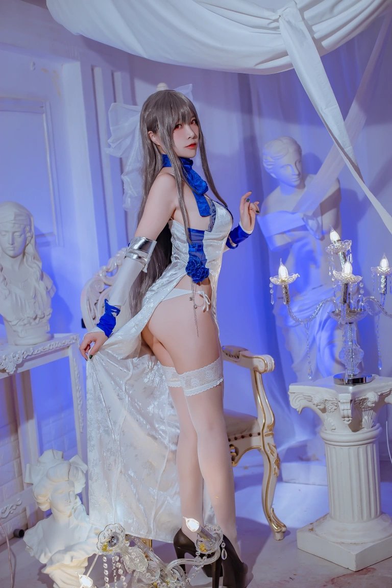 《碧蓝航线 路易九礼服》｜二佐Nisa · 29张写真