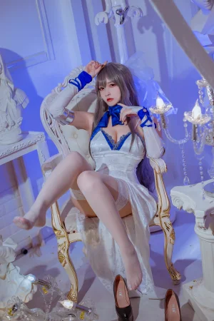 《碧蓝航线 路易九礼服》｜二佐Nisa · 29张写真