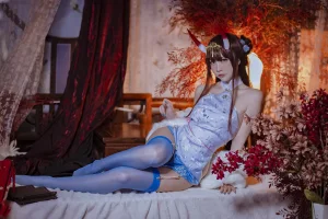 《碧蓝航线 能代旗袍》｜二佐Nisa · 18张写真