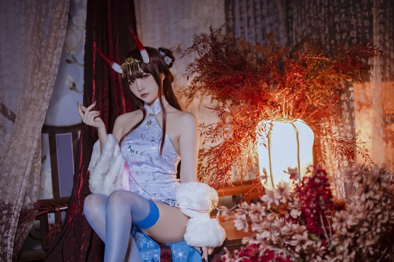 《碧蓝航线 能代旗袍》｜二佐Nisa · 18张写真
