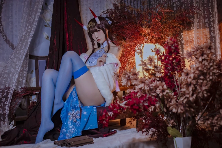 《碧蓝航线 能代旗袍》｜二佐Nisa · 18张写真