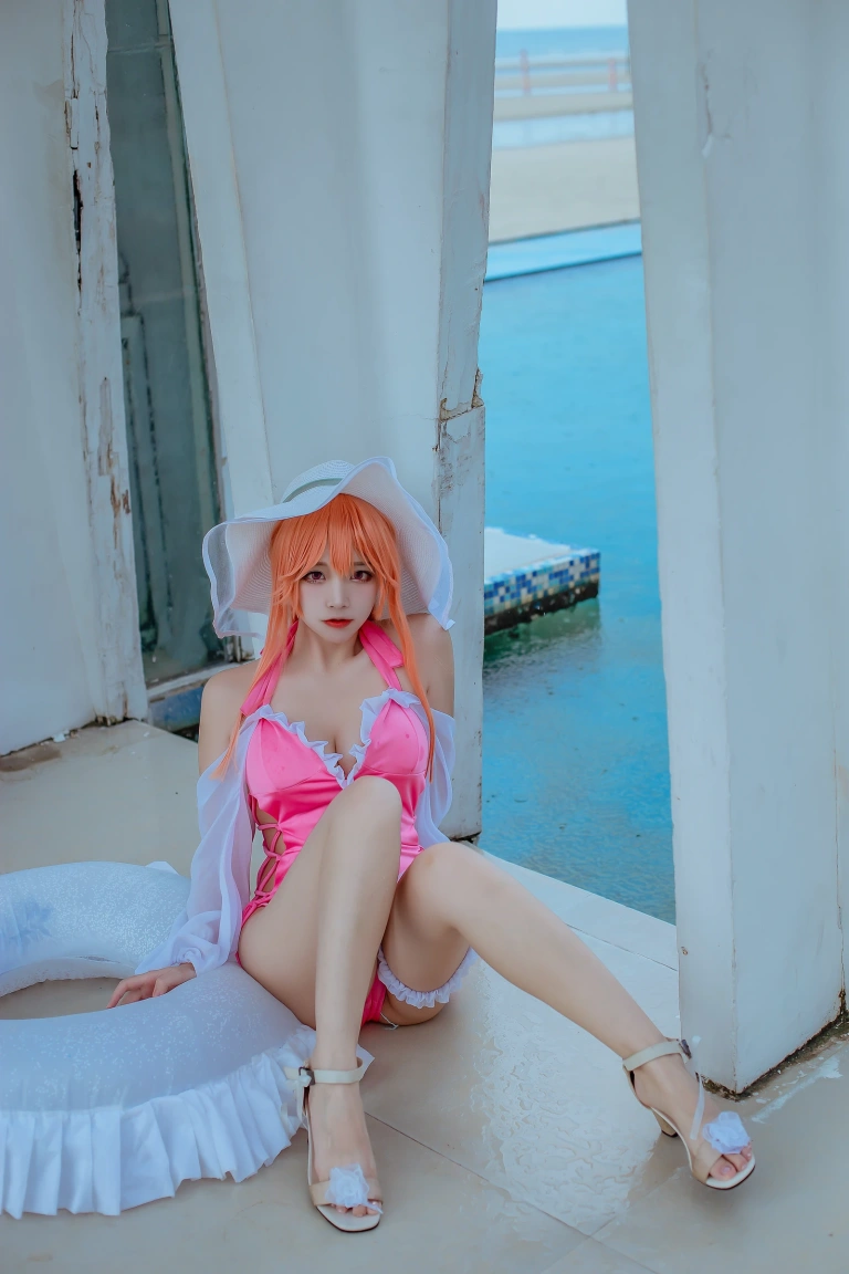 《碧蓝航线 黎塞留泳装》｜二佐Nisa · 9张写真