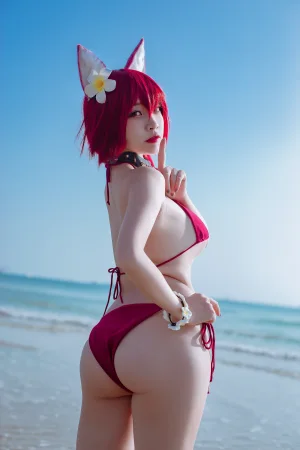 《碧蓝航线 千代田泳装》｜二佐Nisa · 20张写真