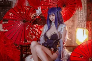 《碧蓝航线 伊吹旗袍》｜二佐Nisa · 29张写真