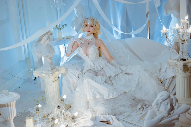 《Fate贞德花嫁》｜二佐Nisa · 12张写真