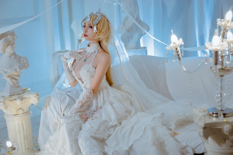《Fate贞德花嫁》｜二佐Nisa · 12张写真
