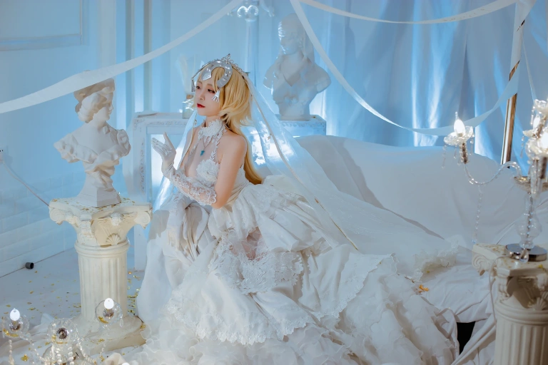 《Fate贞德花嫁》｜二佐Nisa · 12张写真
