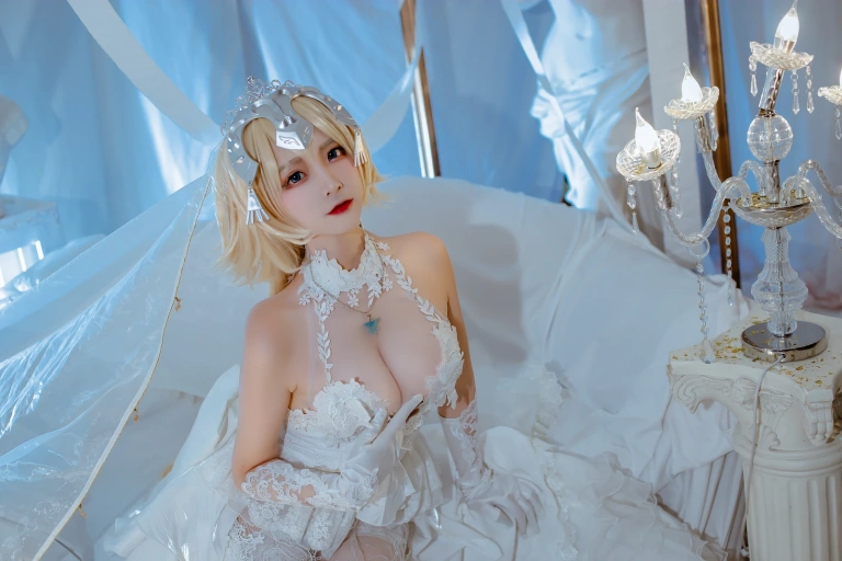 《Fate贞德花嫁》｜二佐Nisa · 12张写真