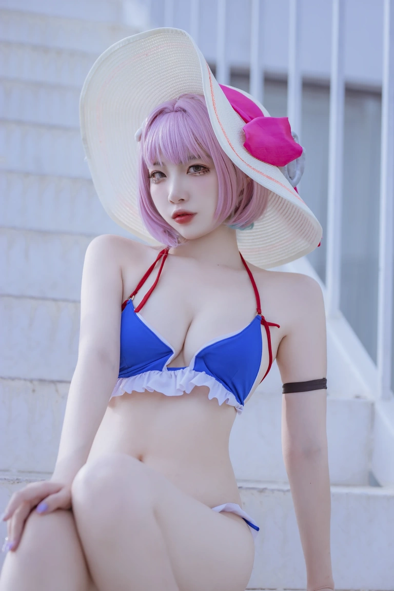 《碧蓝 塔尔图泳装》｜二佐Nisa · 23张写真