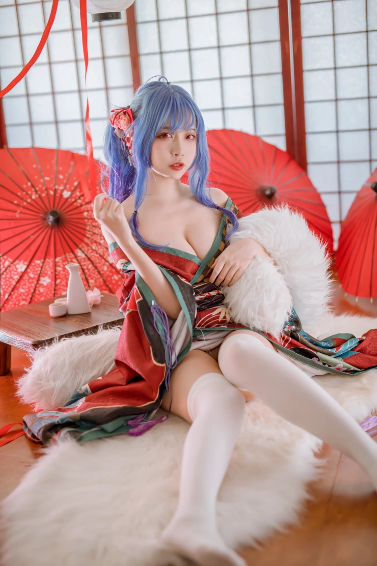 《碧蓝 圣路易斯和服》｜二佐Nisa · 22张写真