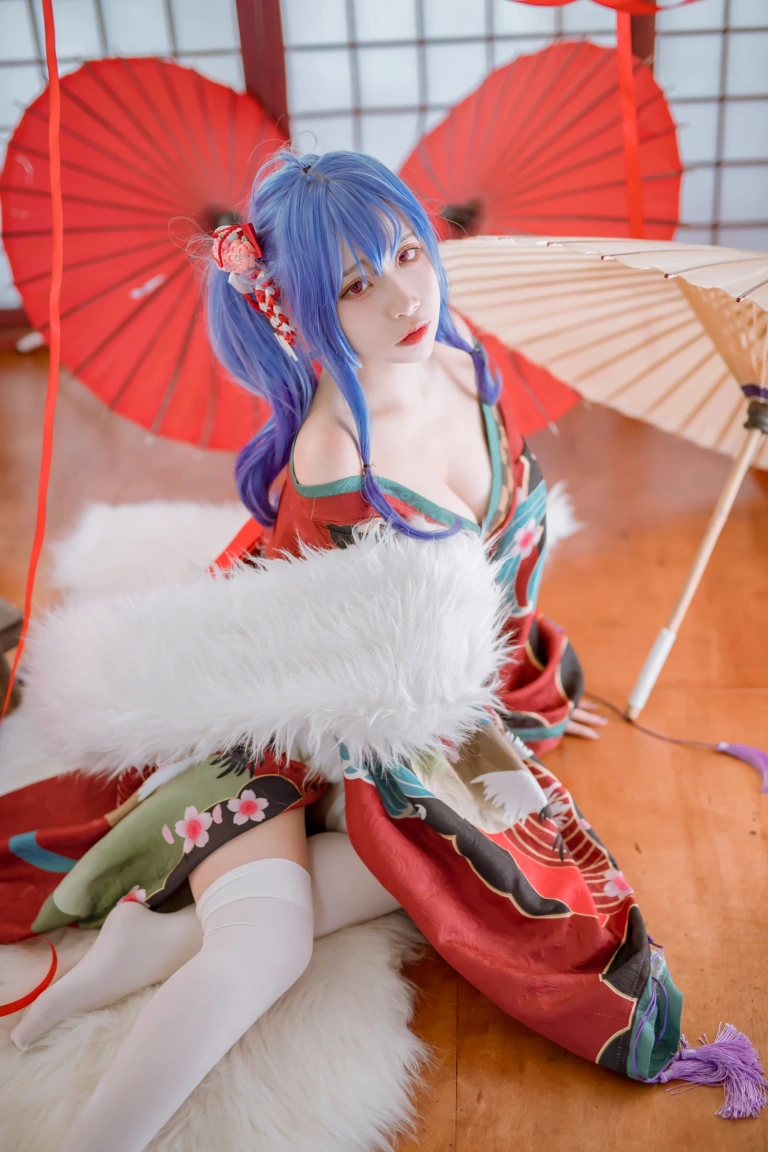 《碧蓝 圣路易斯和服》｜二佐Nisa · 22张写真