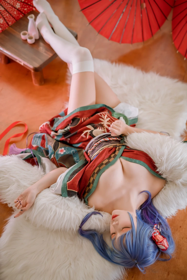 《碧蓝 圣路易斯和服》｜二佐Nisa · 22张写真