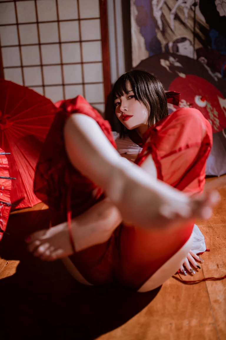 《私房巫女》｜二佐Nisa · 37张写真