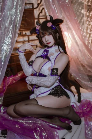 《碧蓝樫野旗袍》｜二佐Nisa · 24张写真