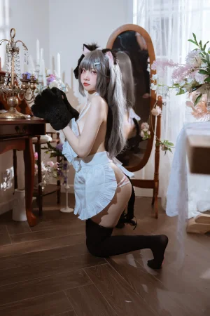 《碧蓝航线 水星纪念 围裙》｜二佐Nisa · 41张写真