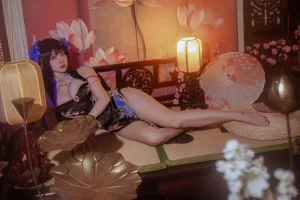 《碧蓝航线 比叡鲟旗袍》｜二佐Nisa · 24张写真