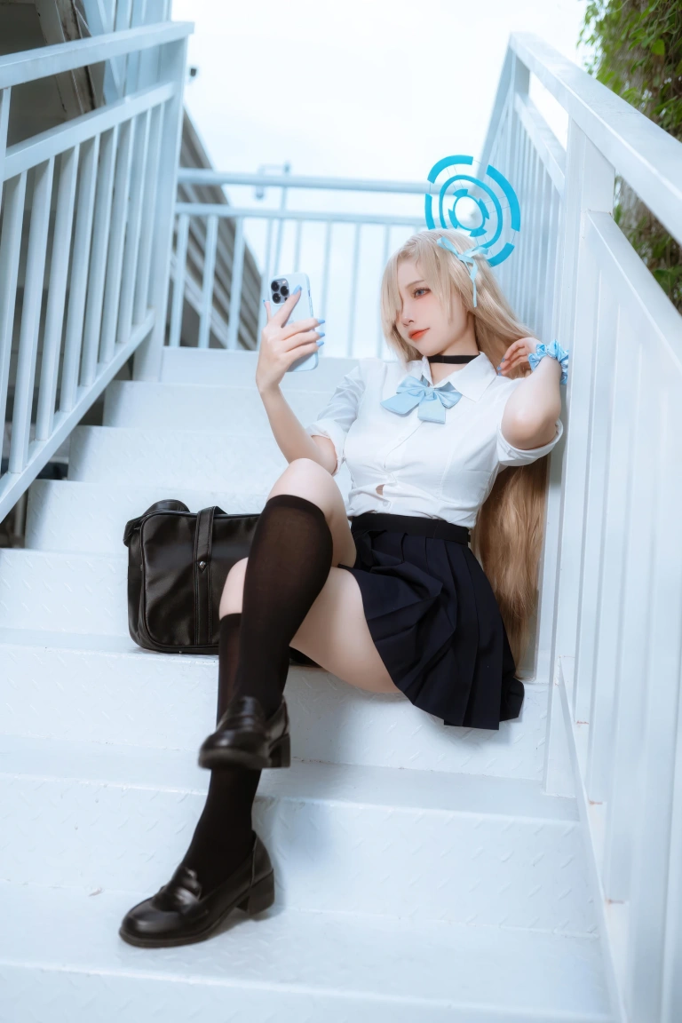 《蔚蓝档案 明日奈JK》｜二佐Nisa · 23张写真
