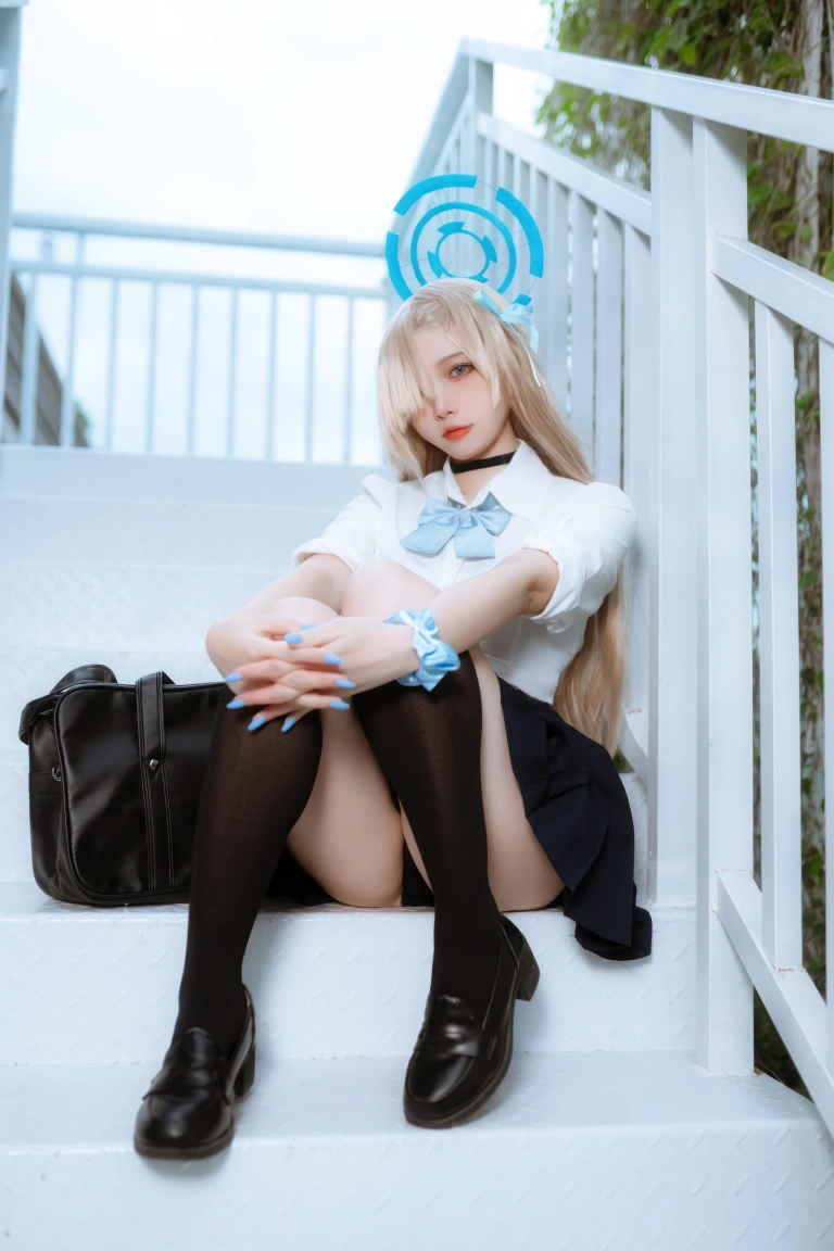 《蔚蓝档案 明日奈JK》｜二佐Nisa · 23张写真
