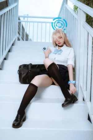 《蔚蓝档案 明日奈JK》｜二佐Nisa · 23张写真