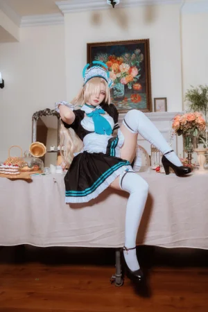 《蔚蓝档案 明日奈女仆》｜二佐Nisa · 30张写真