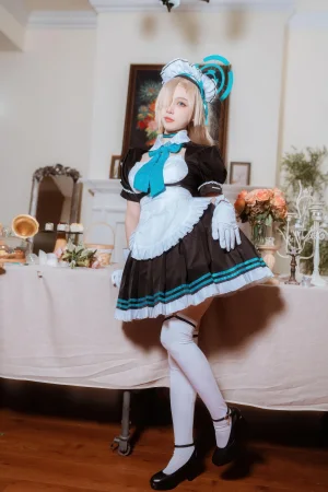 《蔚蓝档案 明日奈女仆》｜二佐Nisa · 30张写真
