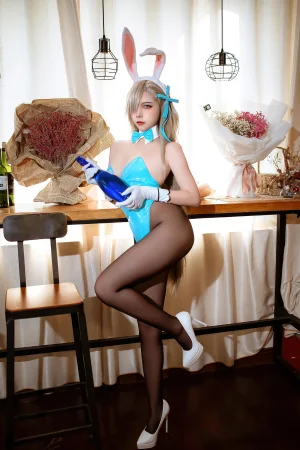 《蔚蓝档案 明日奈兔女郎》｜二佐Nisa · 30张写真