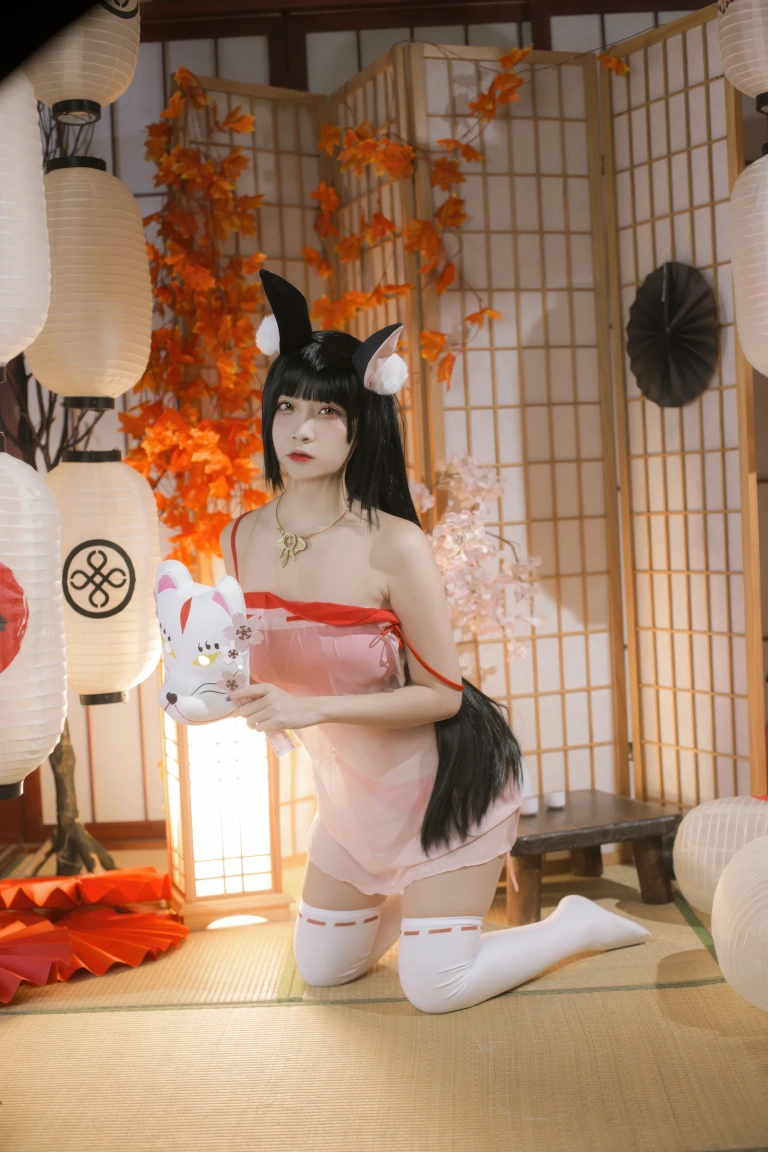 《碧蓝航线 长门睡衣》｜二佐Nisa · 18张写真