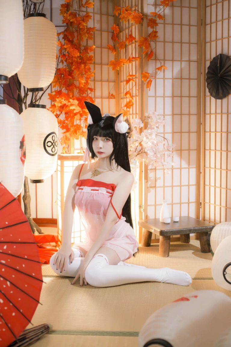 《碧蓝航线 长门睡衣》｜二佐Nisa · 18张写真