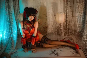 《时崎狂三 新春旗袍》｜二佐Nisa · 15张写真