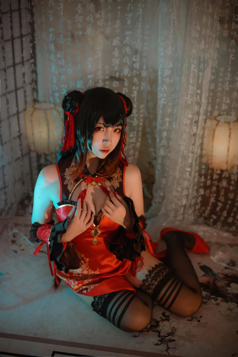 《时崎狂三 新春旗袍》｜二佐Nisa · 15张写真