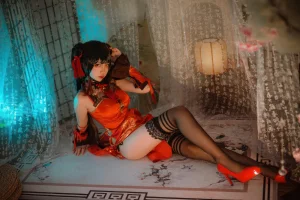 《时崎狂三 新春旗袍》｜二佐Nisa · 15张写真