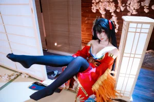 《碧蓝航线 大凤 原皮》｜二佐Nisa · 35张写真