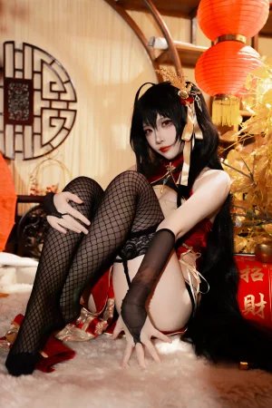 《碧蓝航线 大凤 旗袍》｜二佐Nisa · 38张写真