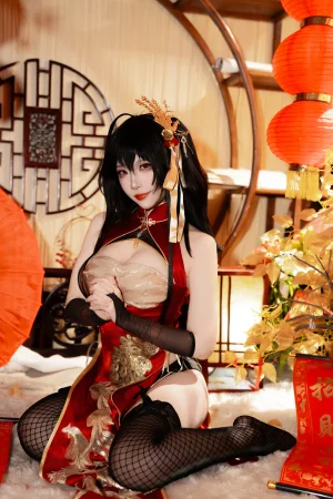 《碧蓝航线 大凤 旗袍》｜二佐Nisa · 38张写真