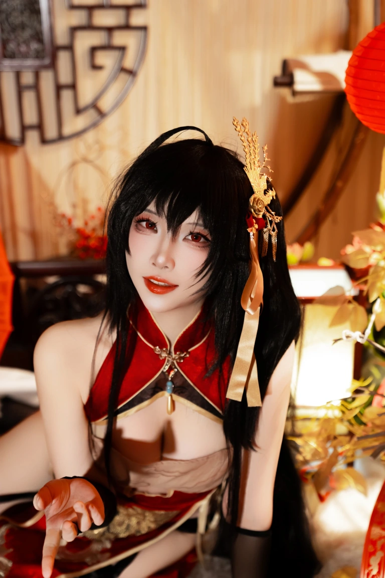 《碧蓝航线 大凤 旗袍》｜二佐Nisa · 38张写真
