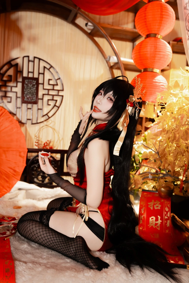 《碧蓝航线 大凤 旗袍》｜二佐Nisa · 38张写真