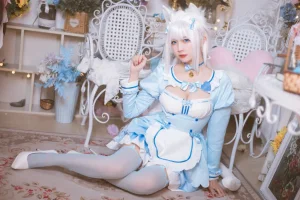 《巧克力与香子兰女仆》｜二佐Nisa&宮本桜 · 50张写真