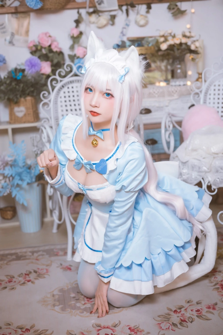 《巧克力与香子兰女仆》｜二佐Nisa&宮本桜 · 50张写真