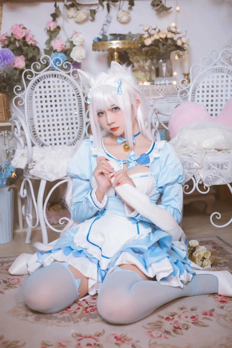 《巧克力与香子兰女仆》｜二佐Nisa&宮本桜 · 50张写真