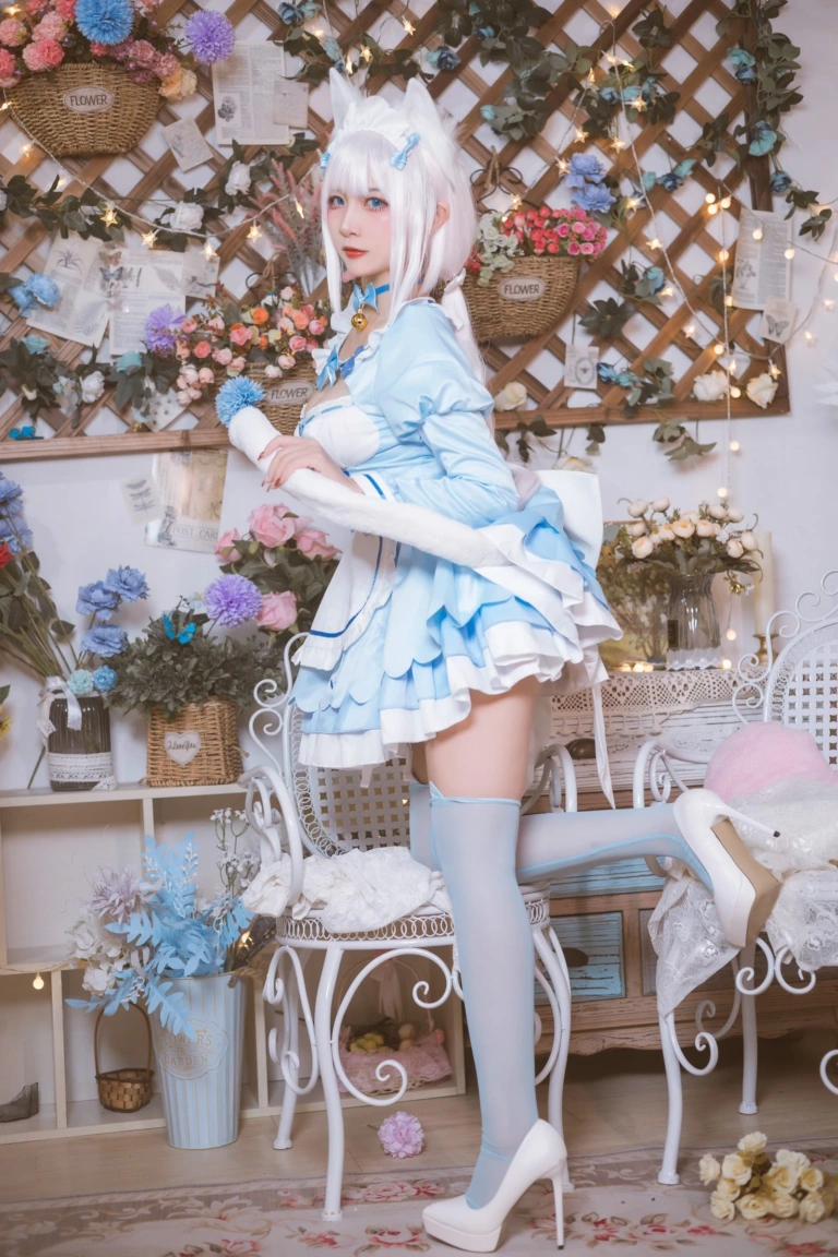 《巧克力与香子兰女仆》｜二佐Nisa&宮本桜 · 50张写真