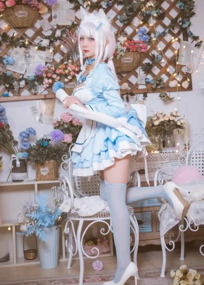 《巧克力与香子兰女仆》｜二佐Nisa&宮本桜 · 50张写真