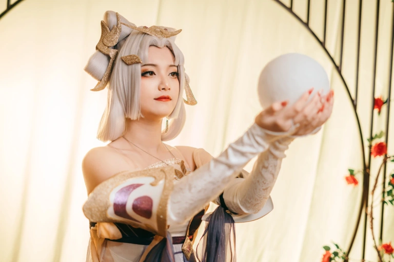 《美丽的嫦娥》｜许枳 · 21张写真
