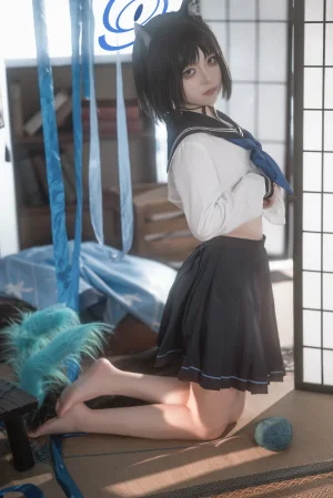《蔚蓝档案 桐生桔梗》｜矢量鱼 · 28张写真