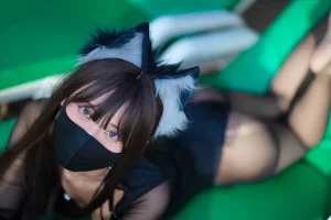 《黑丝泳装》｜三水子 · 70张写真