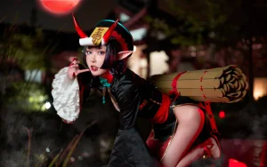 《酒吞童子》｜阿包也是兔娘 · 9张写真