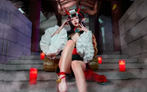 《酒吞童子》｜阿包也是兔娘 · 9张写真